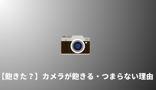 【カメラ飽きた】カメラ趣味がつまらない・すぐに飽きてしまう理由と対策法！